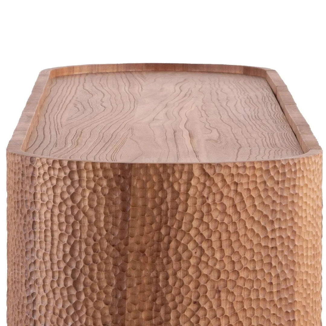 Scandinavian Elm Wood TV Console SAVVY