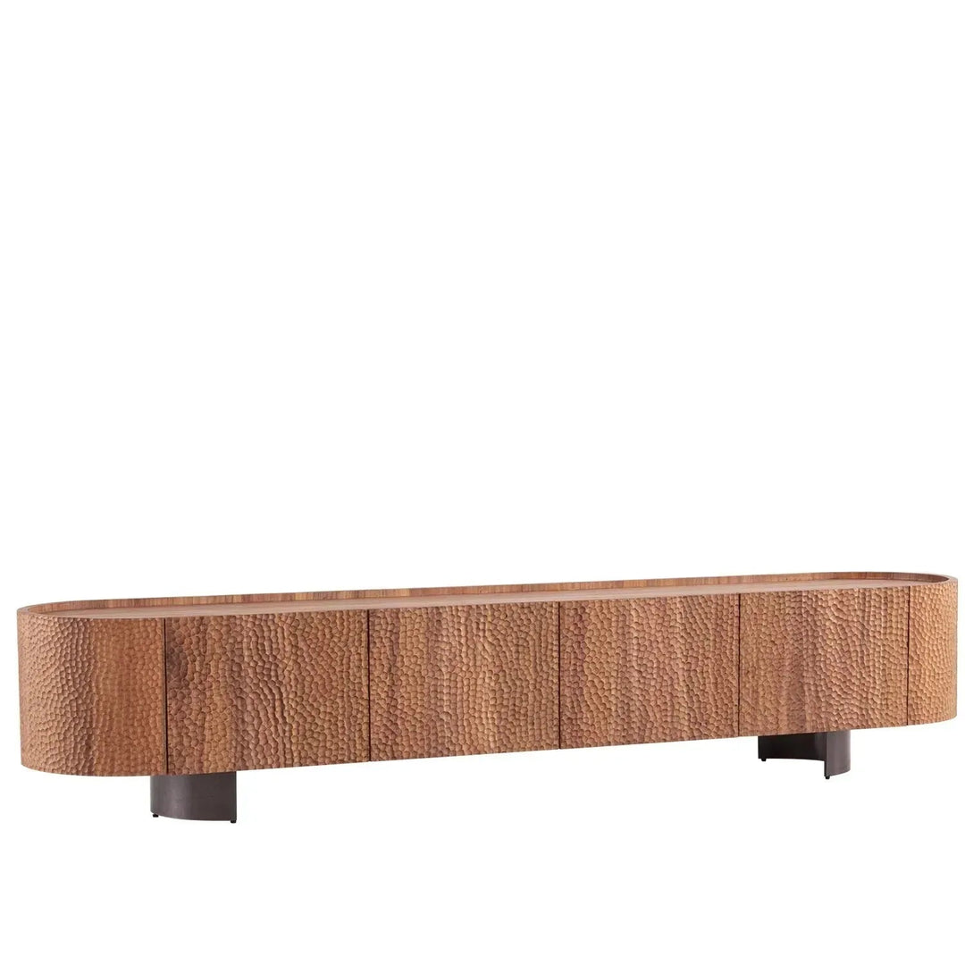 Scandinavian Elm Wood TV Console SAVVY
