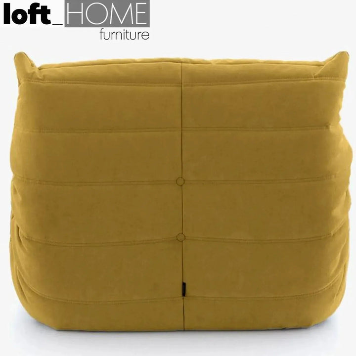 Bauhaus fabric modular 1 seater sofa cater detail 7.