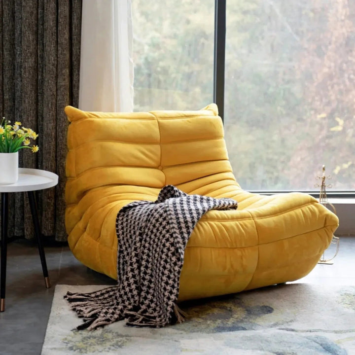 Bauhaus fabric modular 1 seater sofa cater primary product view.