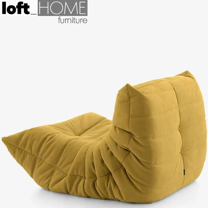 Bauhaus fabric modular 1 seater sofa cater detail 3.