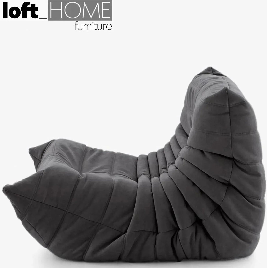 Bauhaus fabric modular 1 seater sofa cater detail 28.