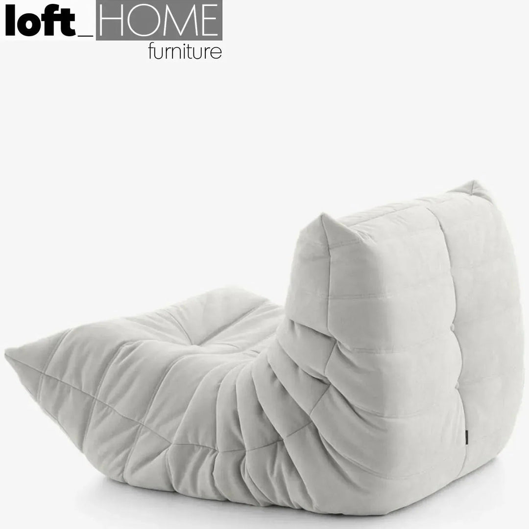 Bauhaus fabric modular 1 seater sofa cater detail 15.