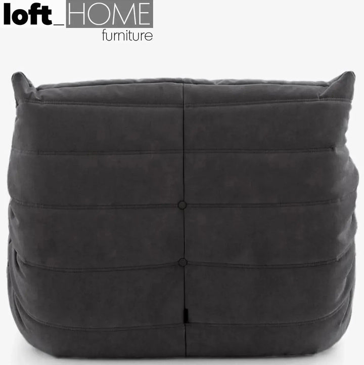 Contemporary fabric modular 1 seater sofa cater detail 31.