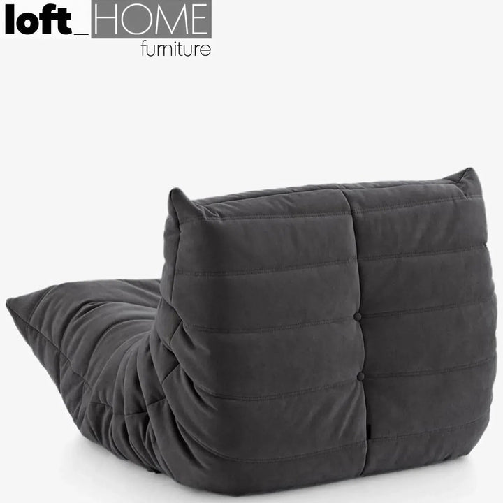 Bauhaus fabric modular 1 seater sofa cater detail 30.
