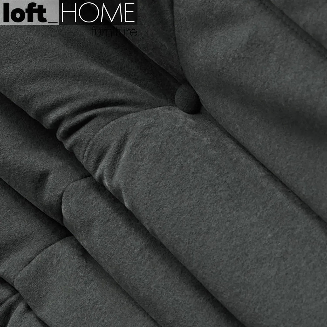 Bauhaus fabric modular 1 seater sofa cater detail 24.