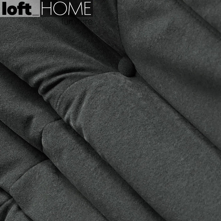Bauhaus fabric modular 1 seater sofa cater detail 24.