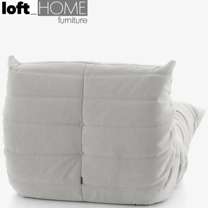 Bauhaus fabric modular 1 seater sofa cater detail 18.