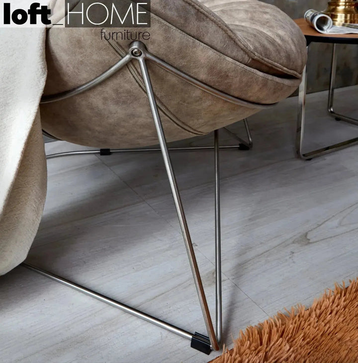 Industrial Fabric 1 Seater Sofa NEPTUNE