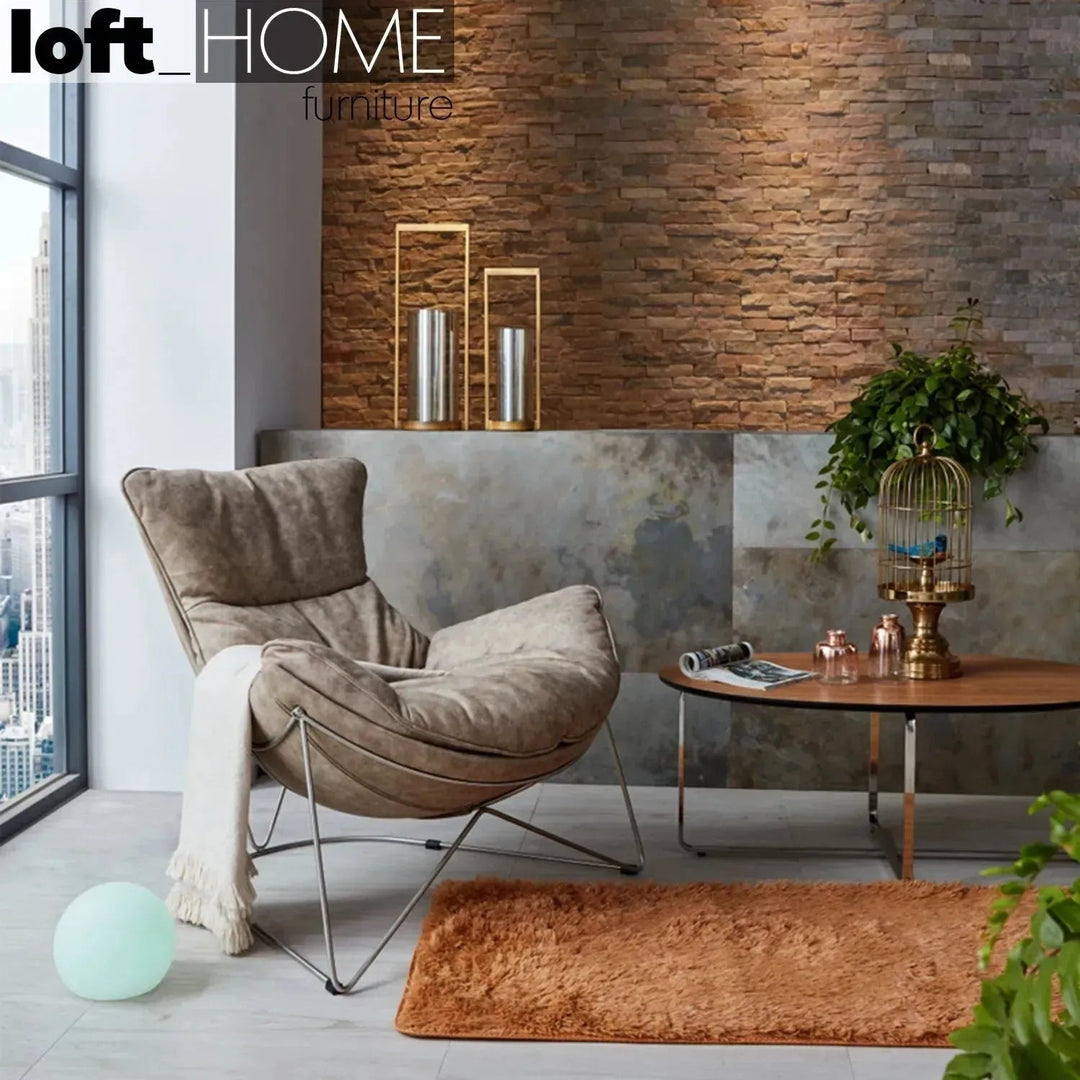 Industrial Fabric 1 Seater Sofa NEPTUNE