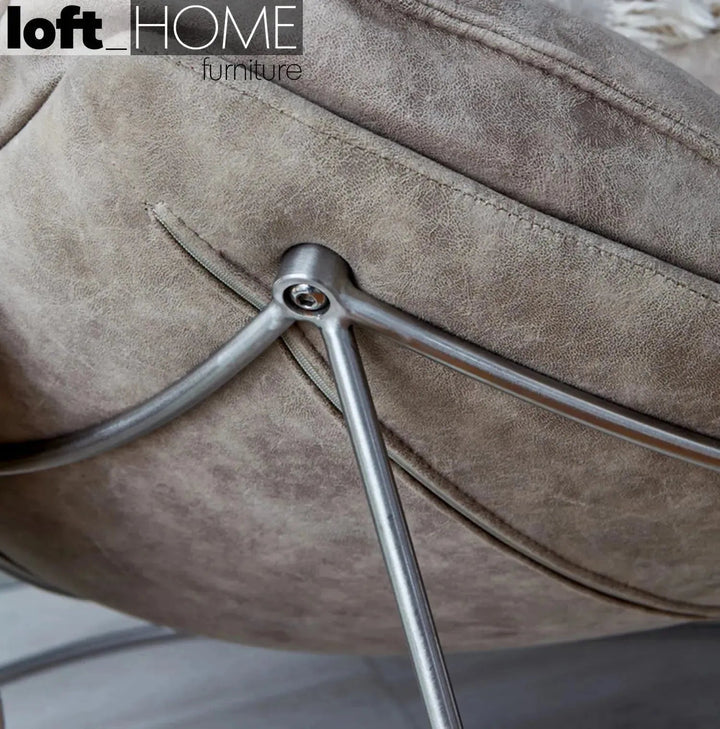 Industrial Fabric 1 Seater Sofa NEPTUNE