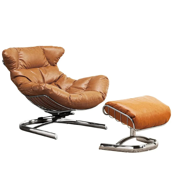 Industrial Fabric 1 Seater Sofa With Ottoman VENUS