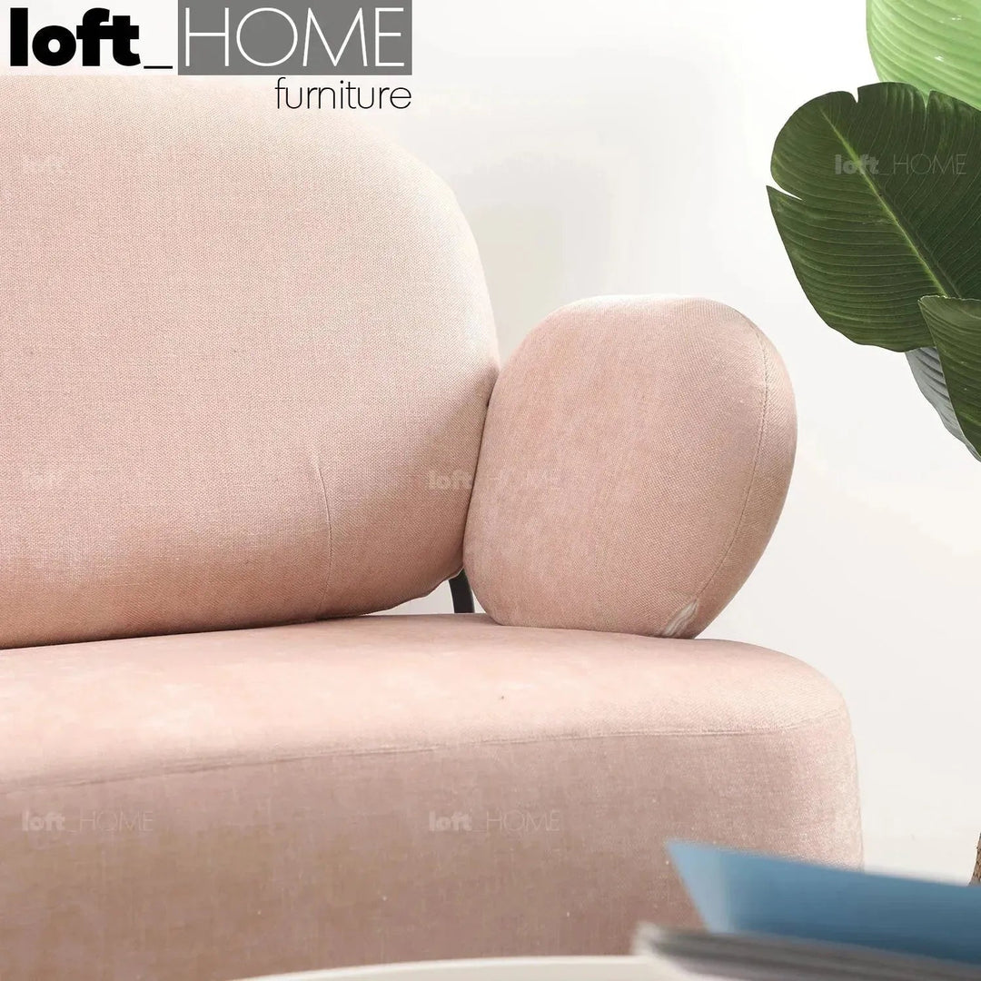 Modern Fabric 2 Seater Sofa LUCIA