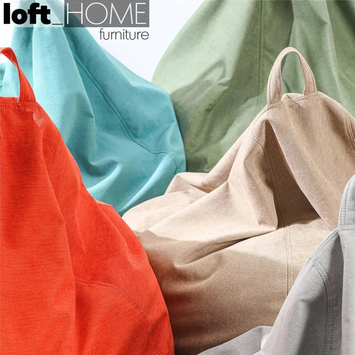 Modern Fabric Bean Bag Sofa LELINTA