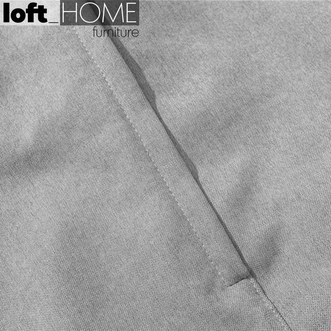 Modern fabric bean bag sofa lelinta detail 3.