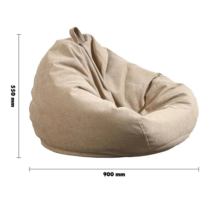 Modern Fabric Bean Bag Sofa LELINTA