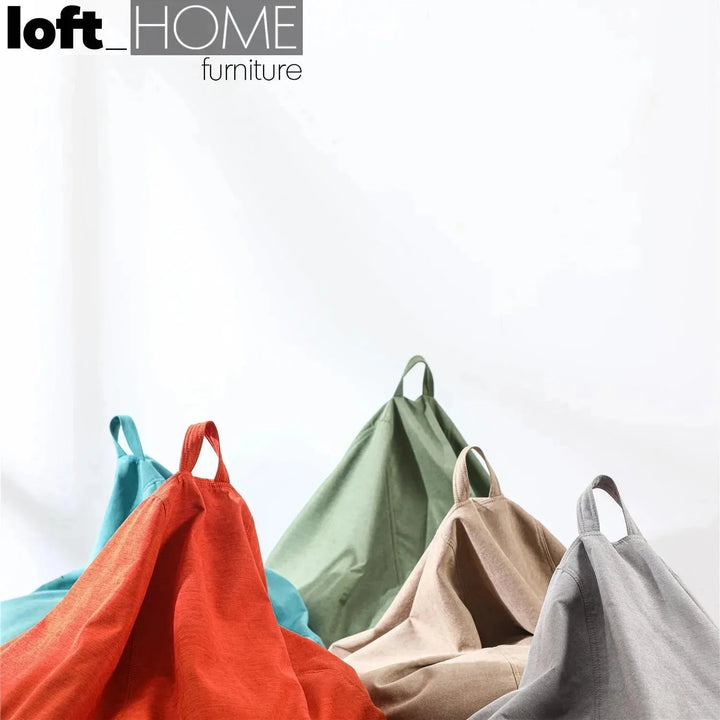 Modern Fabric Bean Bag Sofa LELINTA