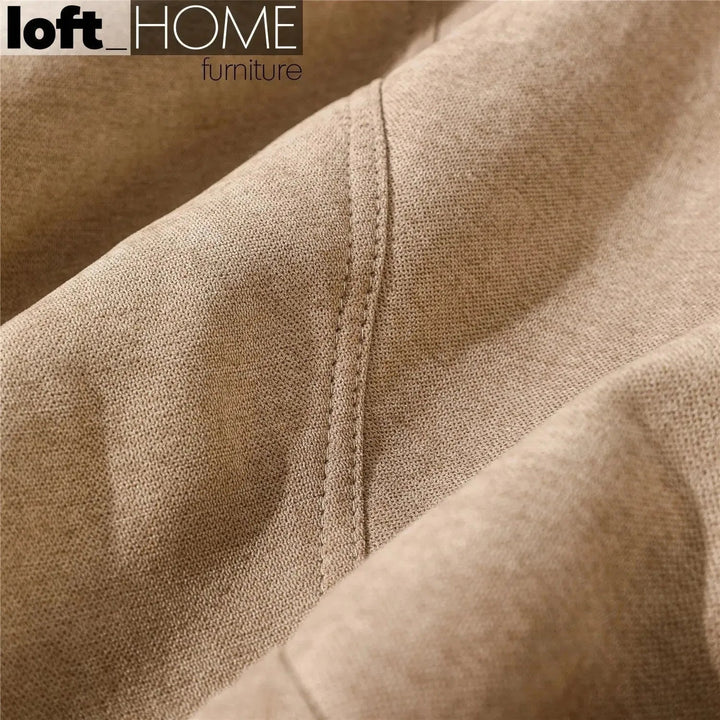 Modern fabric bean bag sofa lelinta in still life.