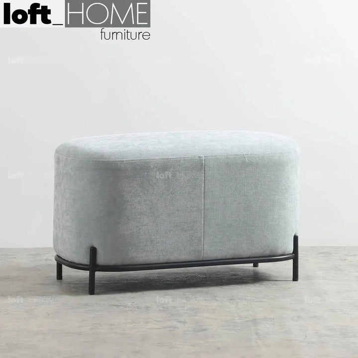 Modern Fabric Ottoman LUCIA