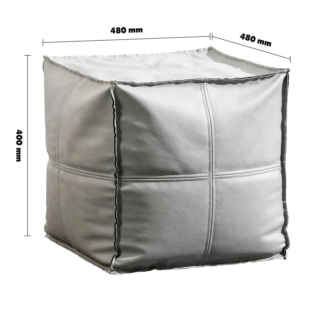 Modern Fabric Ottoman SURYA