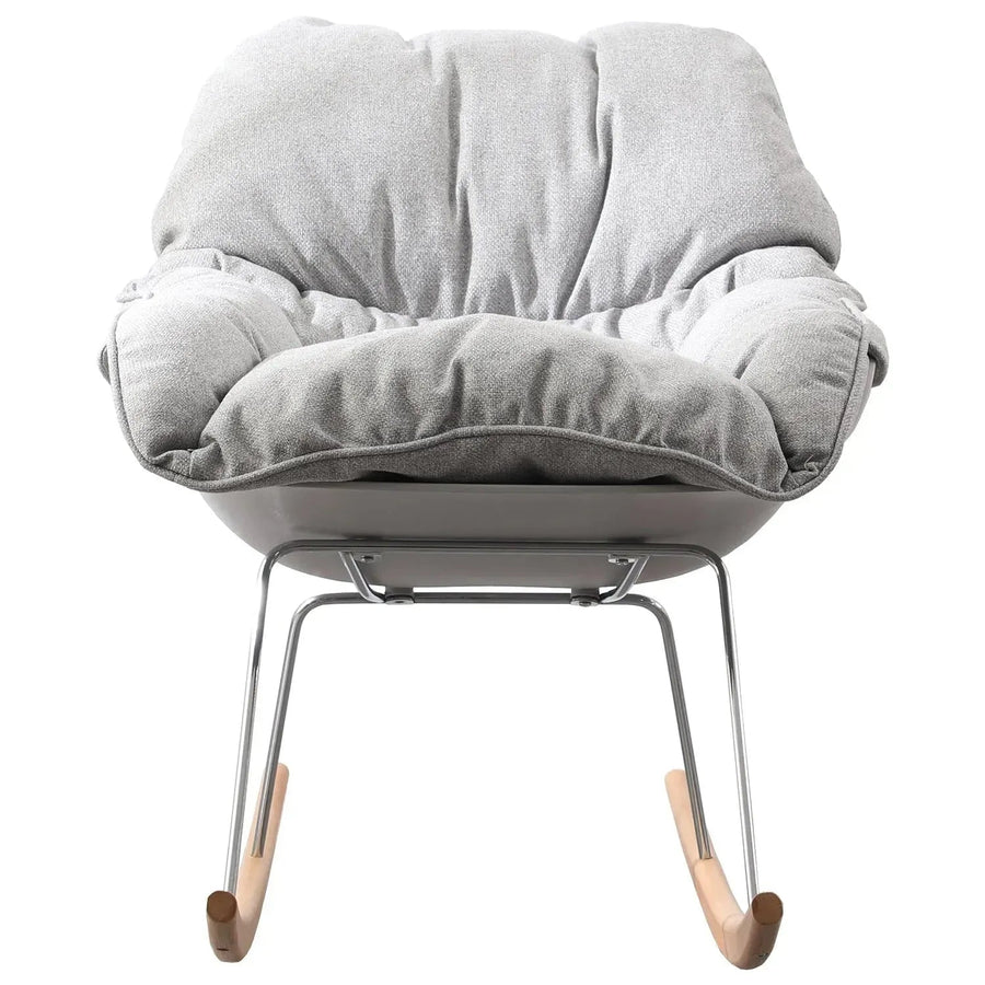 Scandinavian Fabric Rocking 1 Seater Sofa KAI