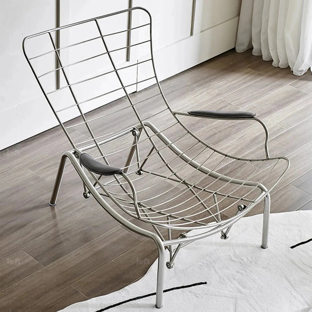 Industrial Fabric Rocking Chair SNAIL