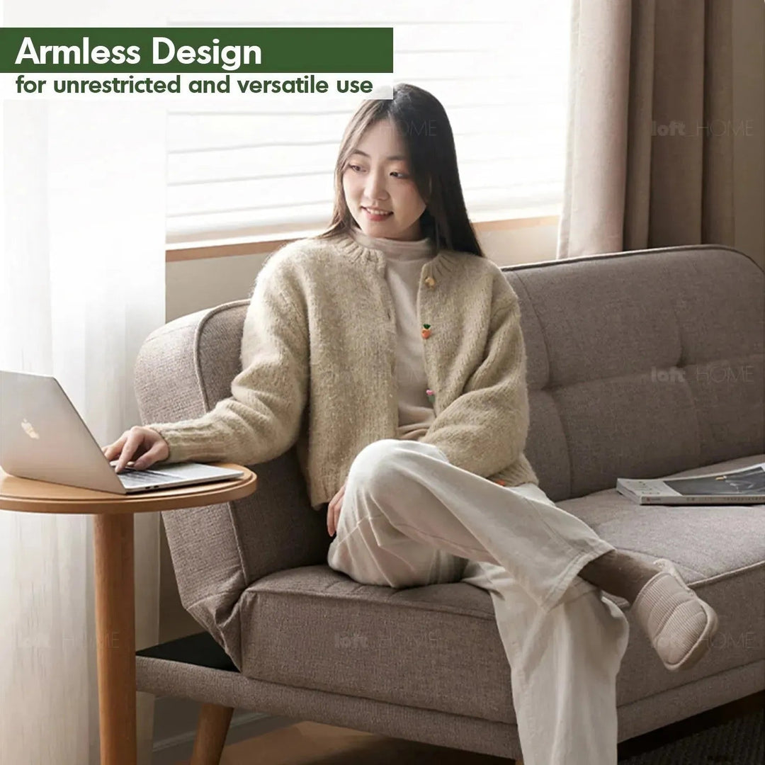 Scandinavian Fabric Sofa Bed FLEXI