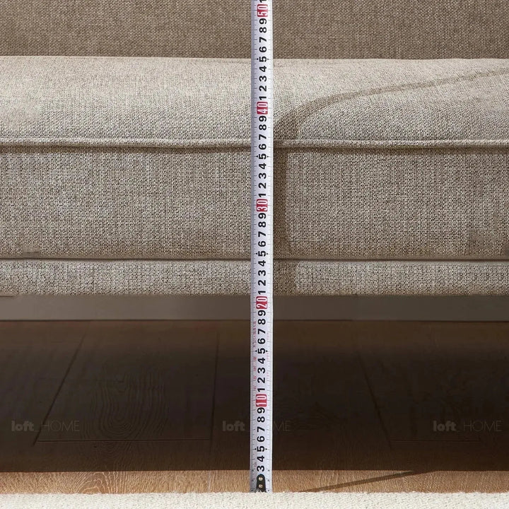 Scandinavian fabric sofa bed flexi detail 17.