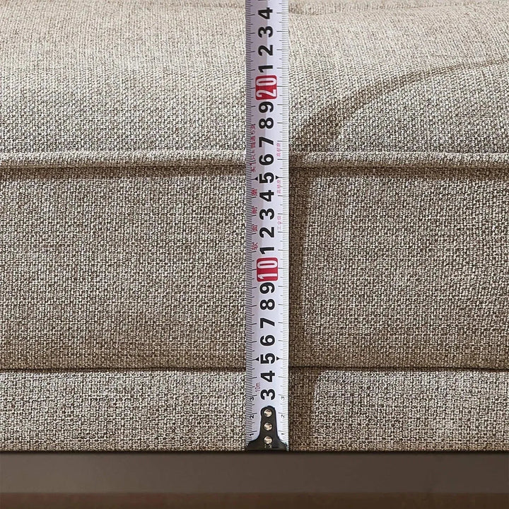 Scandinavian fabric sofa bed flexi detail 18.