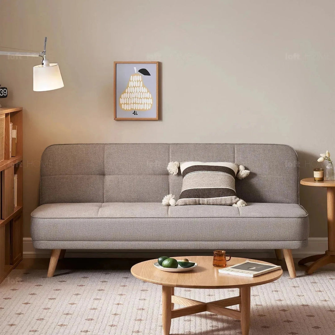 Scandinavian fabric sofa bed flexi detail 7.