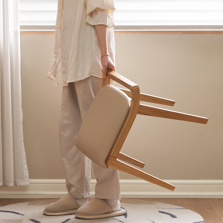 Scandinavian oak wood cat scratch resistant leather dressing chair hemu size charts.