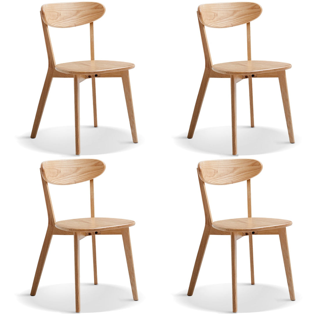 Scandinavian oak wood dining chairs elm environmental situation.