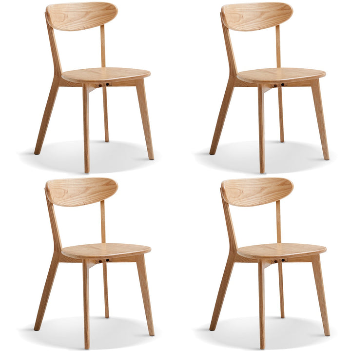 Scandinavian oak wood dining chairs elm environmental situation.