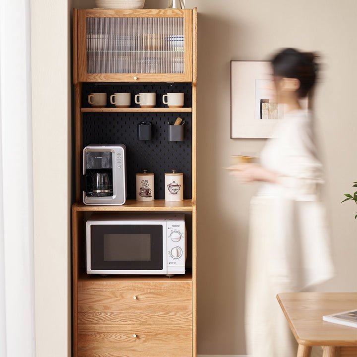 Scandinavian oak wood kitchen cabinet hemu color swatches.