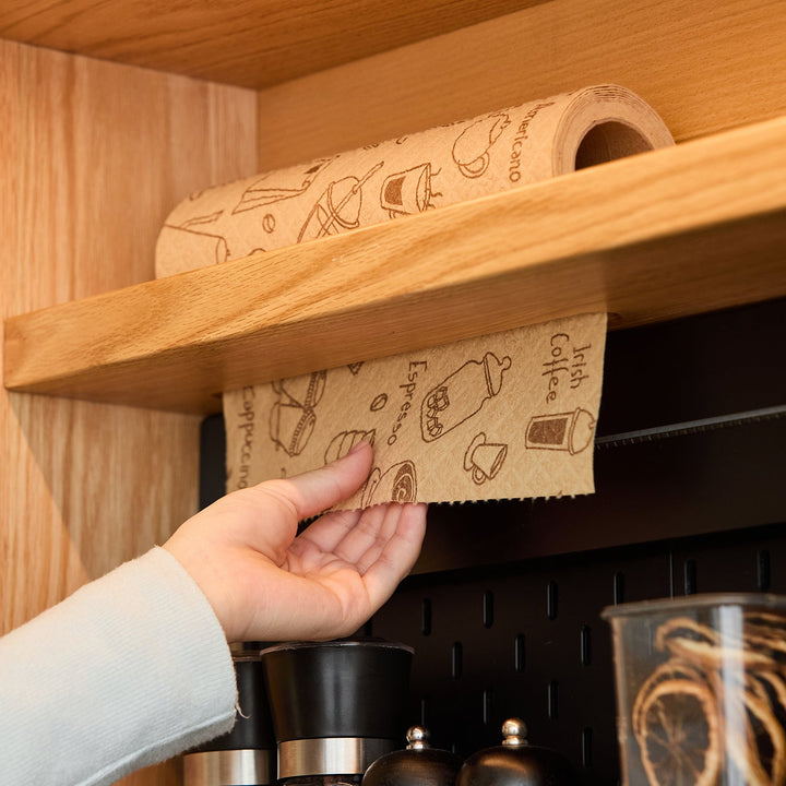 Scandinavian Oak Wood Side Cabinet LUMEN