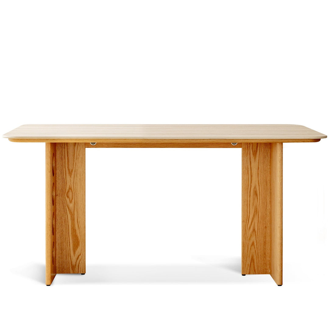 Scandinavian Oak Wood Sintered Stone Dining Table TIMELESS