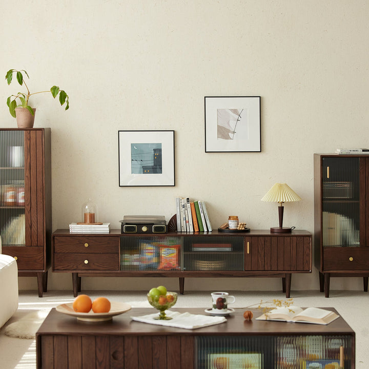 Scandinavian oak wood tv console danya walnut size charts.