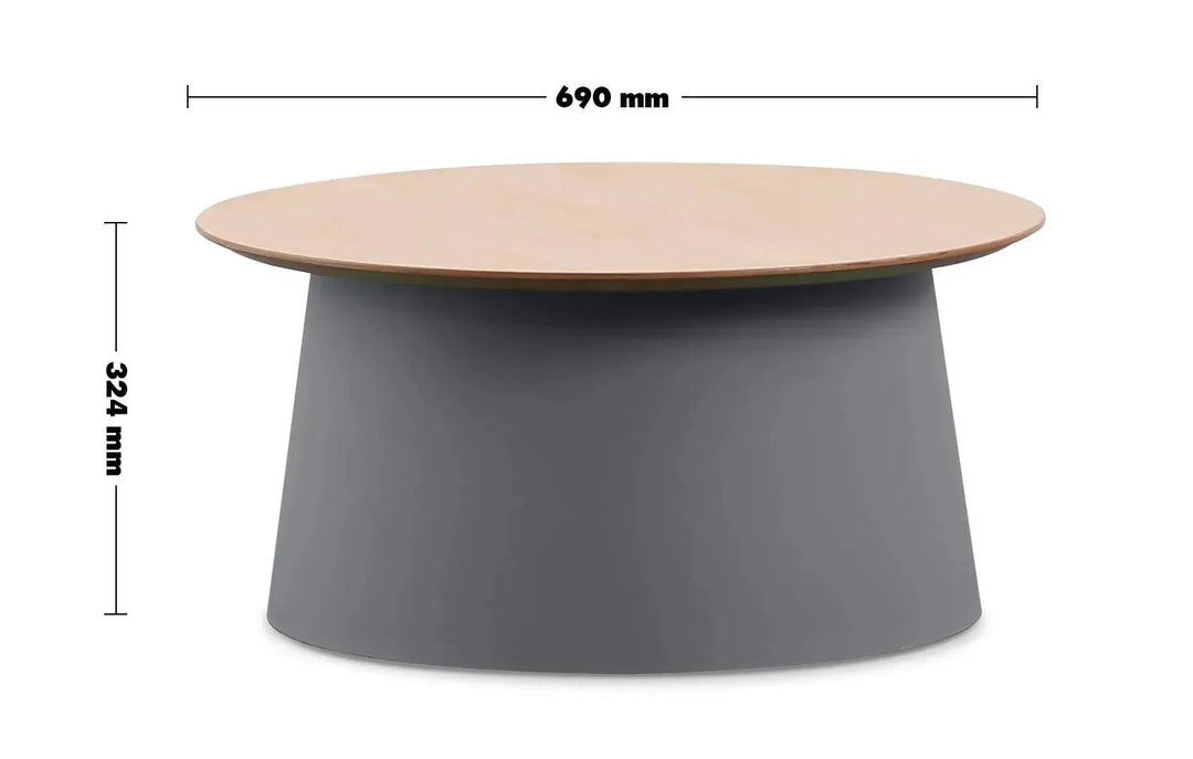 Contemporary Plastic Coffee Table NOAH