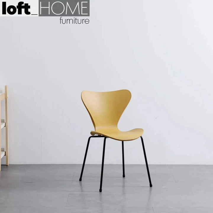 Contemporary Plastic Dining Chair ANT