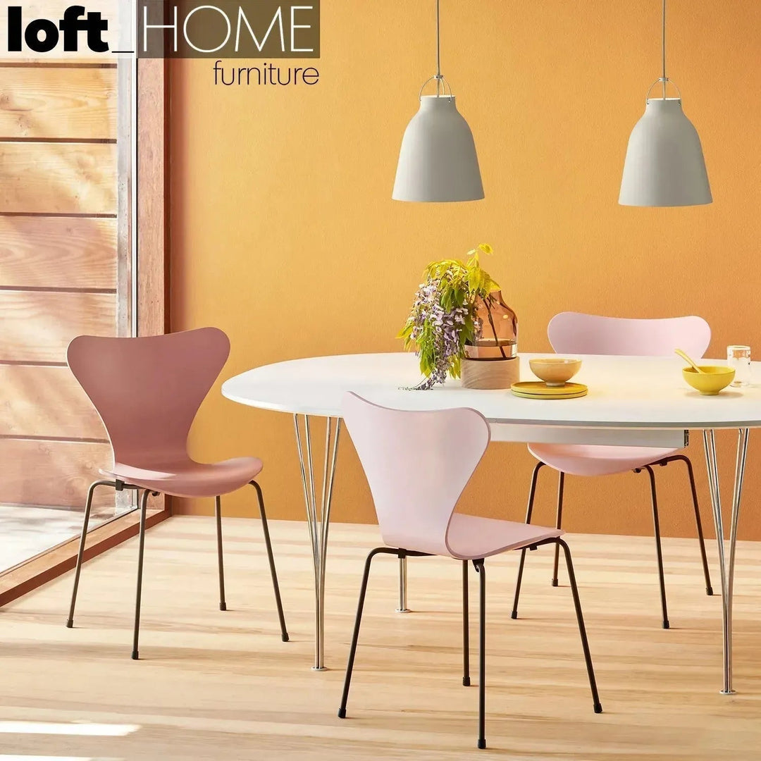 Contemporary Plastic Dining Chair ANT