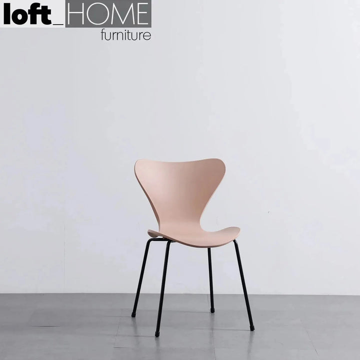 Contemporary Plastic Dining Chair ANT