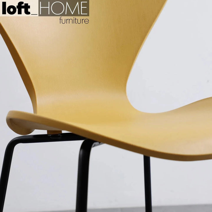 Contemporary Plastic Dining Chair ANT