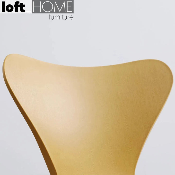 Contemporary Plastic Dining Chair ANT