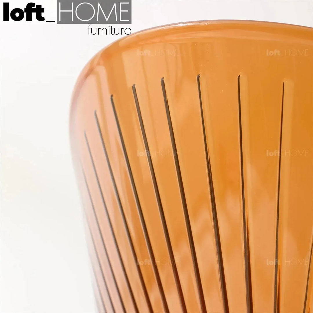 Contemporary Plastic Dining Chair APOLLO CLEAR