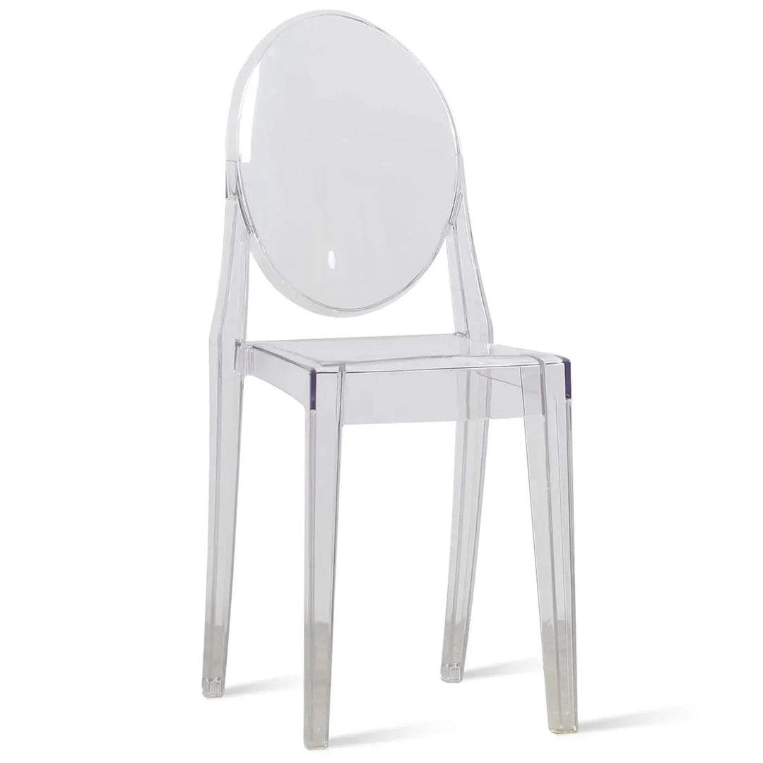 Contemporary Plastic Dining Chair GHOST VEE