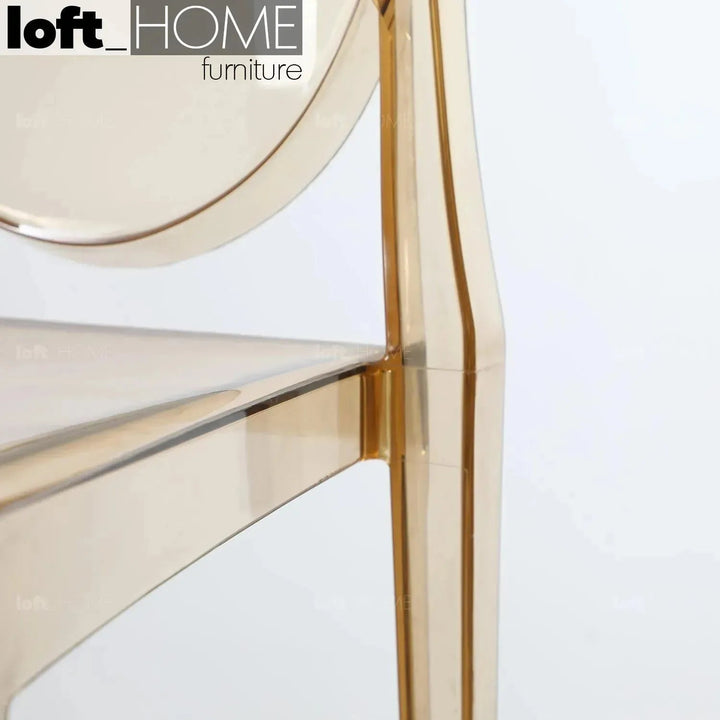 Contemporary Plastic Dining Chair GHOST VEE