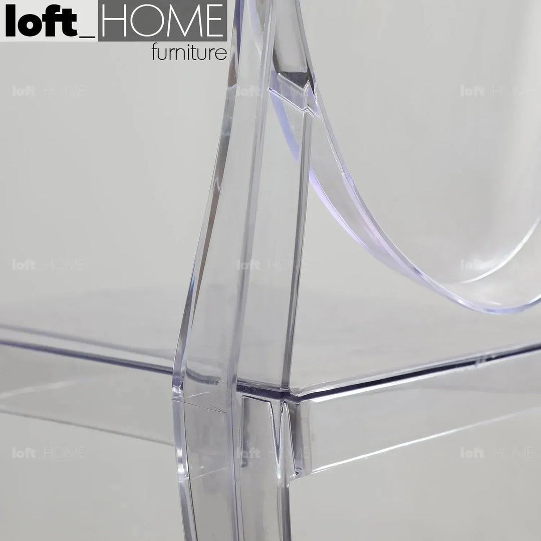 Contemporary Plastic Dining Chair GHOST VEE