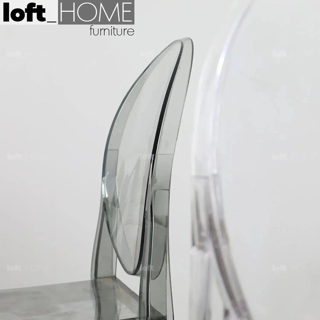 Contemporary Plastic Dining Chair GHOST VEE