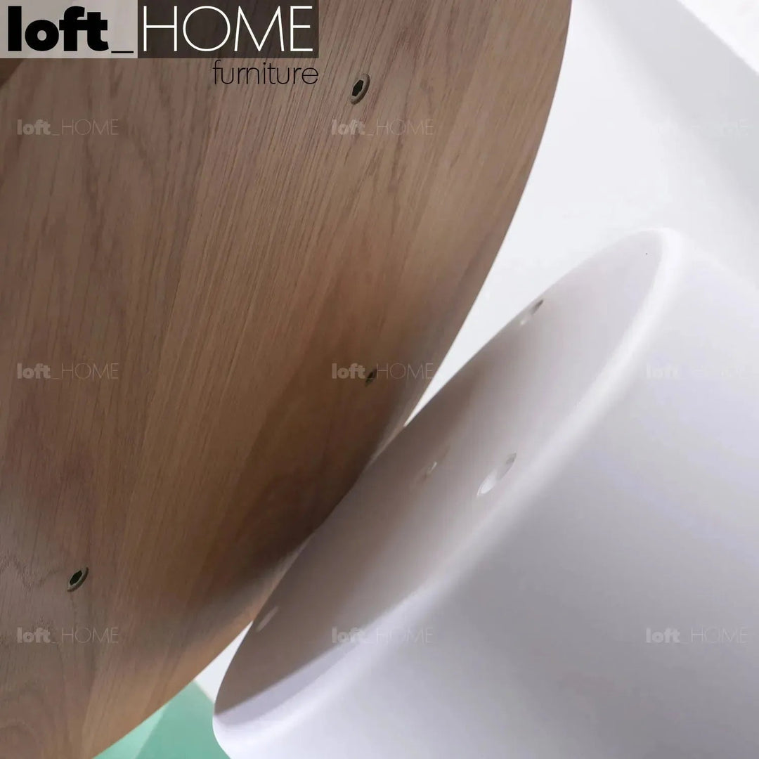 Contemporary Plastic Side Table NOAH