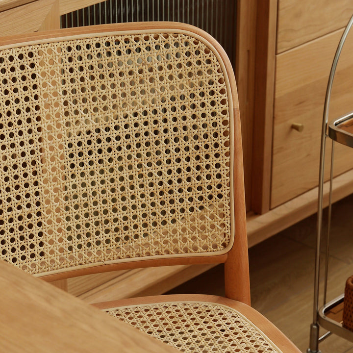 Scandinavian Rattan Dining Chair NO811